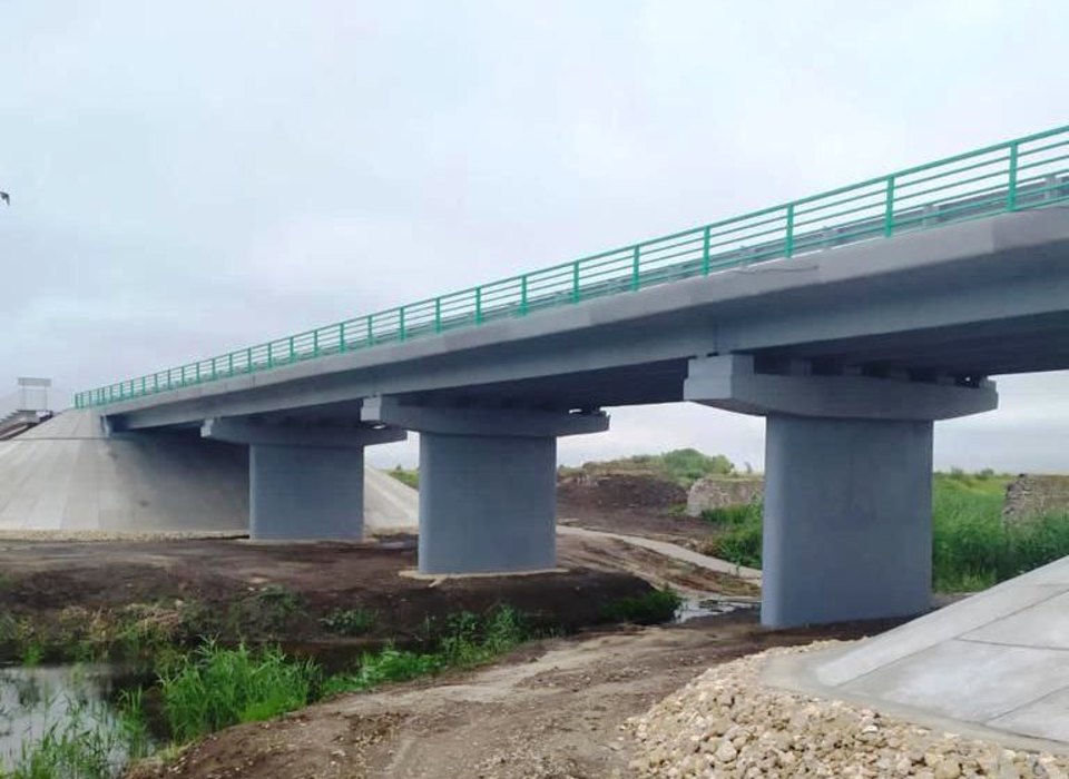Под Волгоградом отремонтировали мост через реку Кардаил