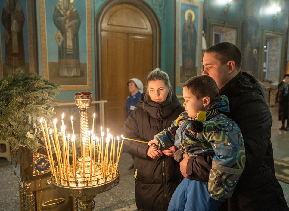 В Волгограде Рождественские богослужения прошли без происшествий
