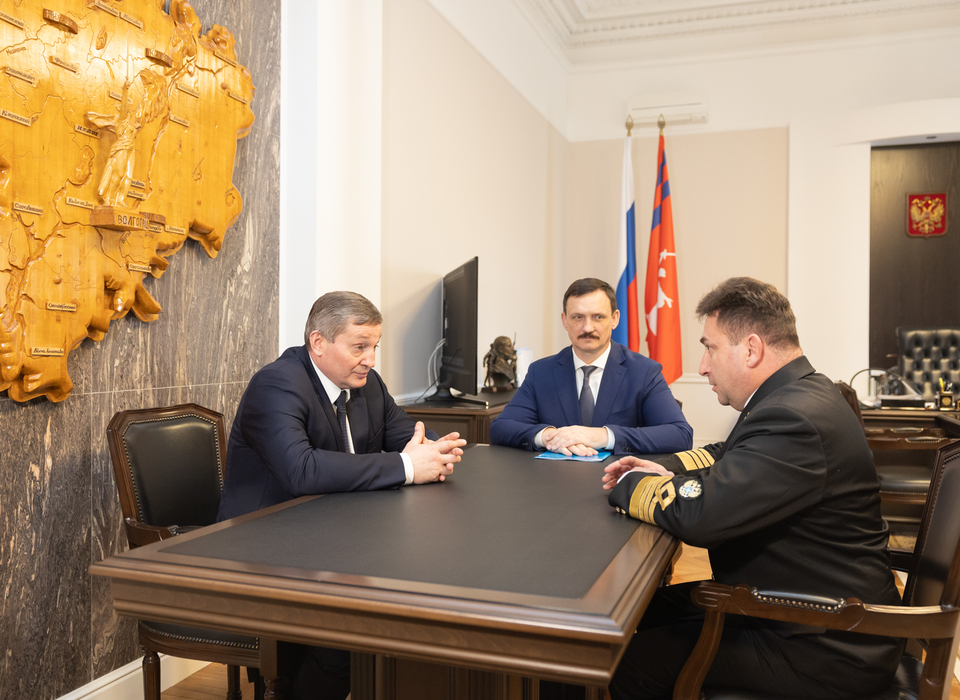 Андрей Бочаров встретился с главой Волго-Каспийского теруправления Росрыболовства