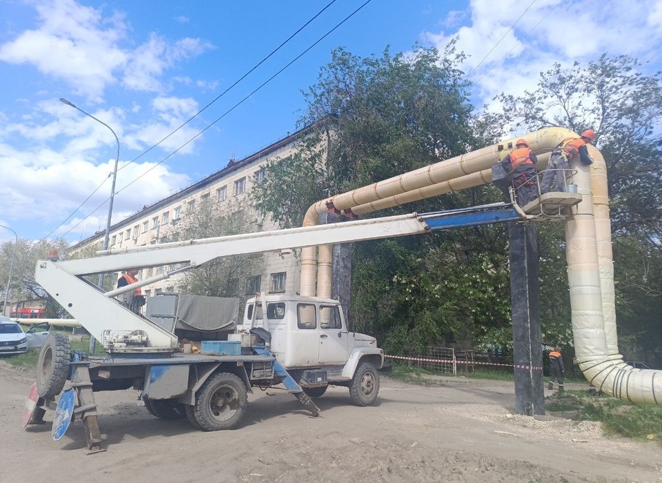 В Волгограде завершили работы по восстановлению изоляции трубопровода в Кировском районе