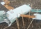 Мирные жители в поле Волгоградской области нашли обломки ракеты