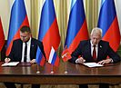 Волгоградская облдума и Народный совет ЛНР заключили договор о сотрудничестве