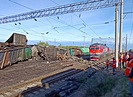 В Волгоградской области ликвидируют последствия схода вагонов грузового поезда