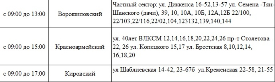 Карта отключения электроэнергии