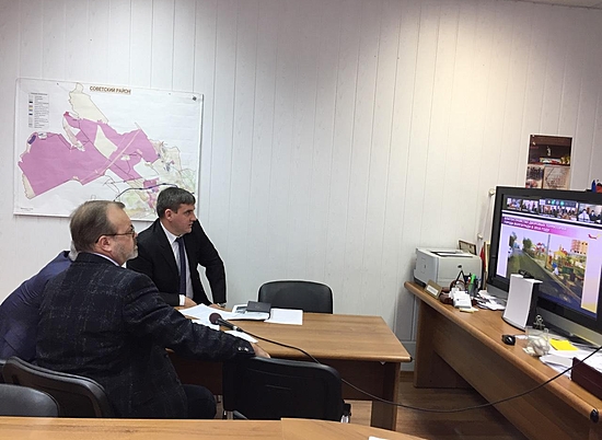 Сегодня состоялся второй видеоселектор Советских районов городов России и Республики Казахстан
