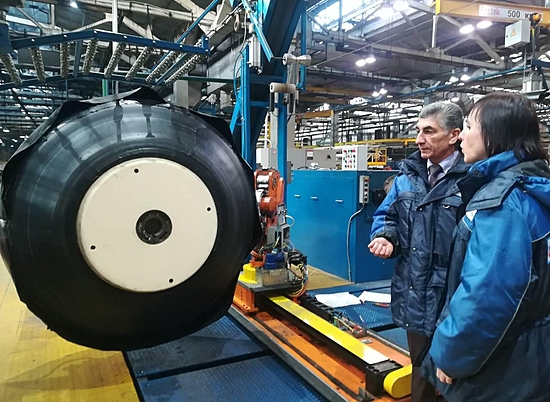 Волжский шинный завод открыл новый цех по производству ...
