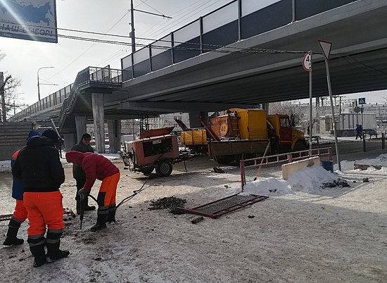 В Волгограде началось строительство новой дорожной развязки