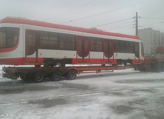 Волгоградский «Метроэлектротранс» получил еще два новых трамвая