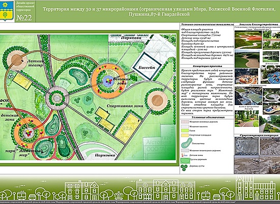 В Волгоградской области определены территории для благоустройства