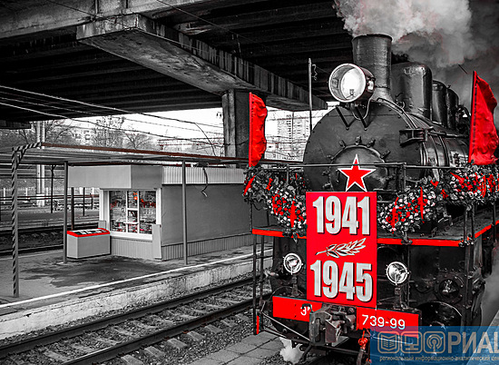 В субботу, 21 апреля, в праздничный тур отправляется ретропоезд с техникой времен Великой Отечественной войны