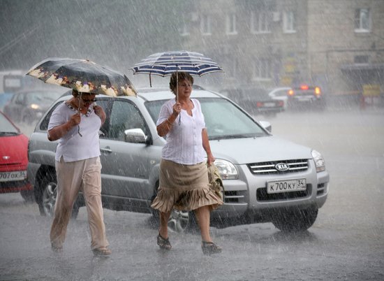 В Волгограде ливни сменятся кратковременными дождями