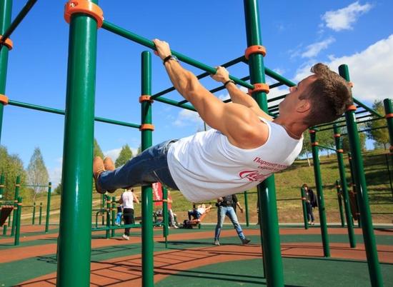 В Дзержинском районе Волгограда появилась площадка для занятий спортом на открытом воздухе