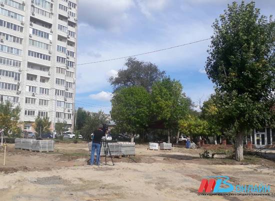 В Волгограде продолжается обновление общественных территорий