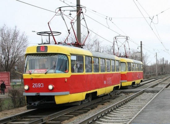 Волгоградский трамвай № 10 изменит расписание из-за ремонта переезда