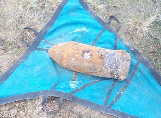 В Волгограде на Спартановке найдена еще одна бомба времен Великой Отечественной войны