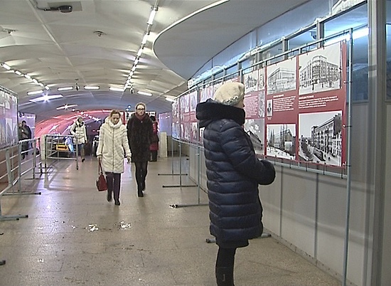В Волгограде в фойе станции скоростного трамвая открылась выставка