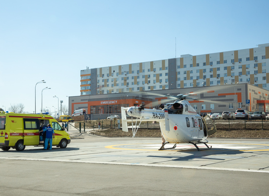 Волгоградский вертолет санавиации совершил первый вылет в этом году