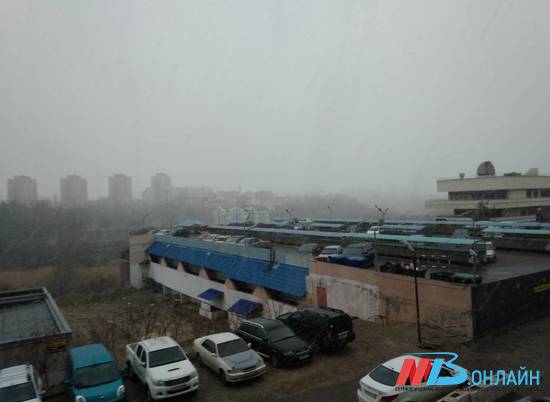 Зима, уходи: в Волгограде под конец марта выпал мокрый снег