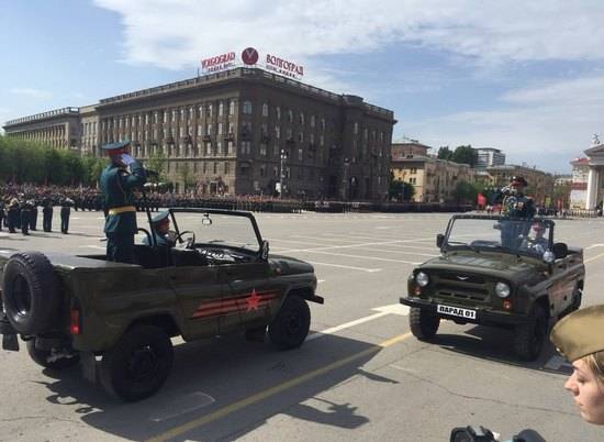 Парад Победы в Сталинграде 9 мая 2019 года