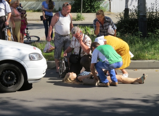 В Волжском поймали водителя, удравшего с места ДТП