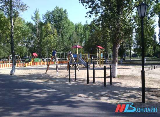 Жители Михайловки поставили обновленному парку Победы «пять с плюсом»