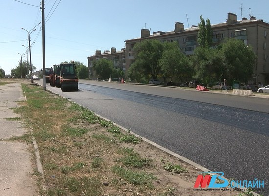 На улице Академической в Волгограде закончился дорожный ремонт