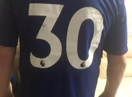 Номера на футболках на футболистах