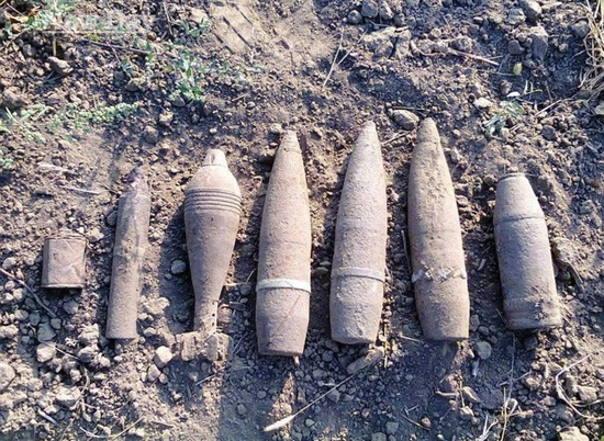 В Волгоградской области саперы уничтожили 2,5 тыс. взрывоопасных предметов времен ВОВ