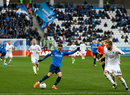 Волгоградский «Ротор» сыграл с «Краснодаром-2» вничью 0:0