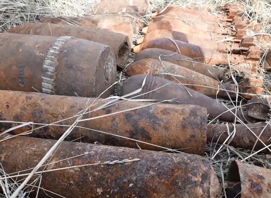 Под Волгоградом саперы ЮВО уничтожили 25 боеприпасов времен ВОВ