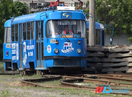 Скоростной трамвай в Волгограде временно изменил маршрут