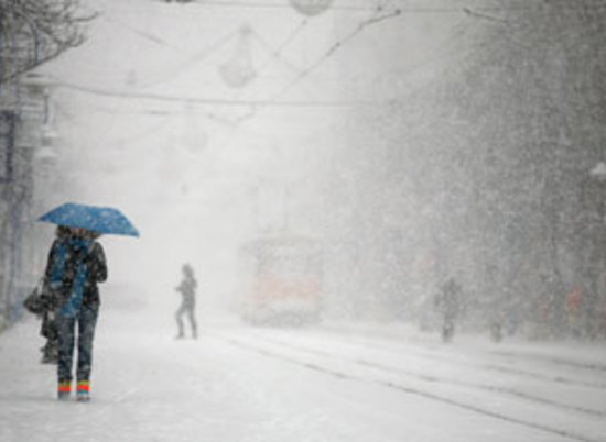 В Волгограде ожидается сильный снегопад
