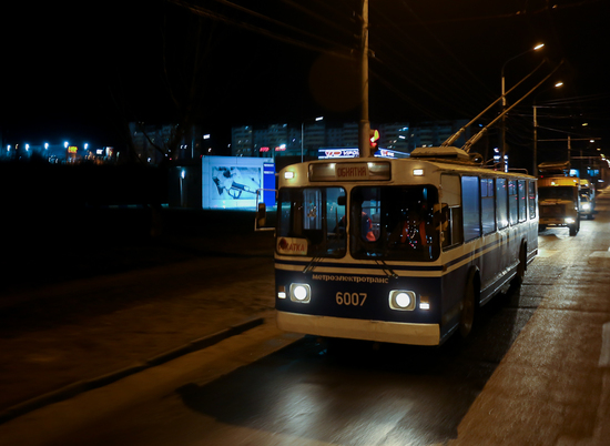 В двух районах Волгограда провели плановое обследование троллейбусной сети