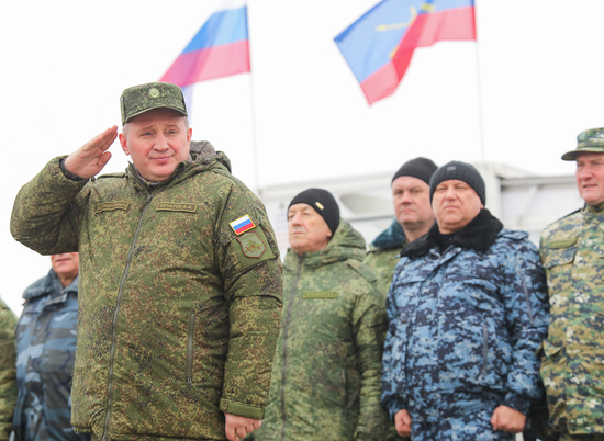 Андрей Бочаров оценил подготовку военных в ходе выезда на Прудбой