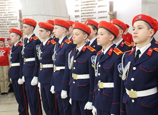 Школьники Волгоградской области дали клятву «Юнармии»