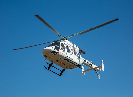 20 пациентов попали в волгоградские больницы на вертолёте с начала года