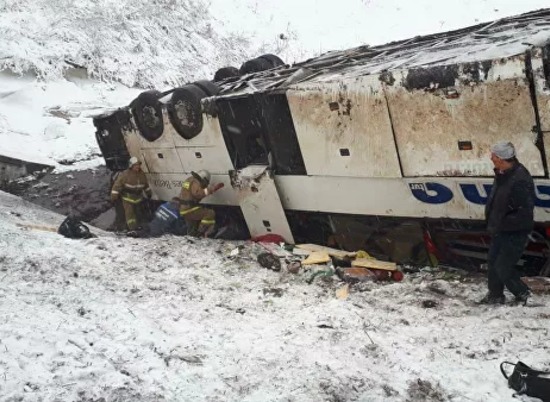 В ДТП погибли два пассажира автобуса «Москва-Волгоград»