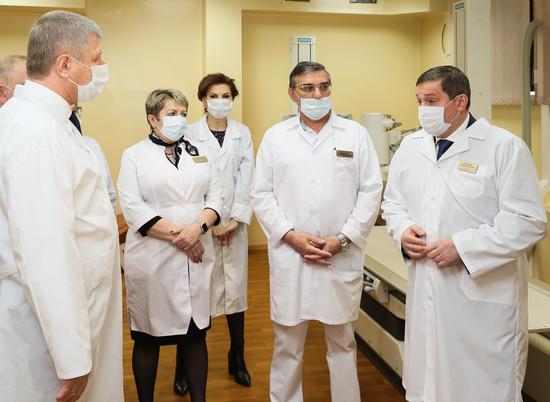 В кратчайшие сроки создали инфекционный госпиталь для больных коронавирусом в Волжском