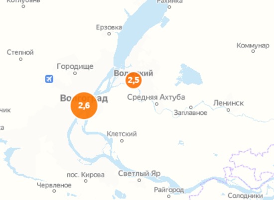 В Волгограде сохраняется "красный" индекс самоизоляции в 2,6 балла