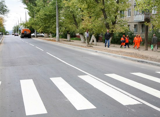 На волгоградских дорогах обновят разметку