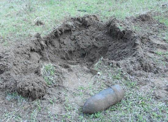 Пастух нашел боеприпас военных лет в Камышинском районе