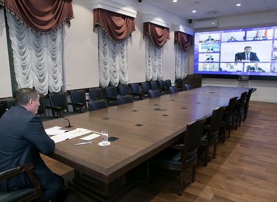 Андрей Бочаров провел оперативное совещание с главами муниципальных образований Волгоградской области