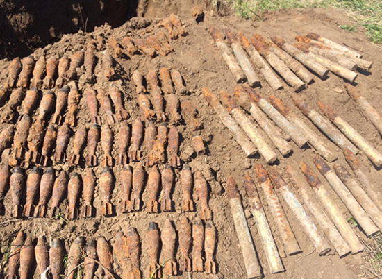 Волгоградский фермер нашел 30 боеприпасов времен войны