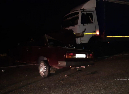 В ДТП на трассе в Волгоградской области погиб человек
