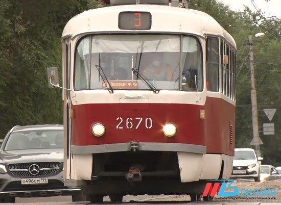 Трамвайный маршрут № 3 временно перестанет ходить в Волгограде