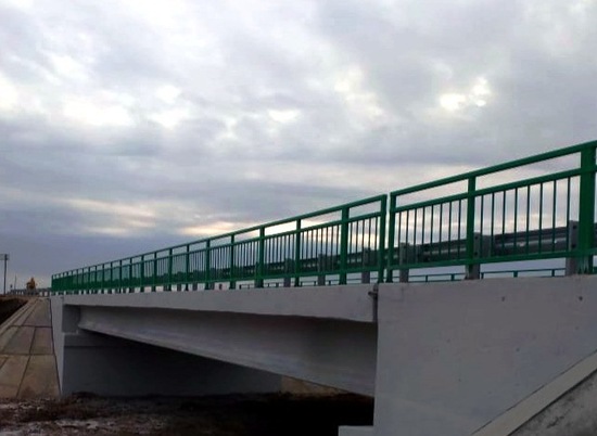 В Волгоградской области построили мост через балку Лог