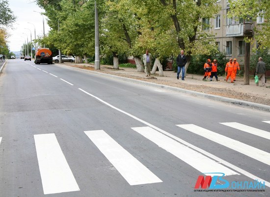 В Волгоградской области обустроили 54 пешеходных перехода