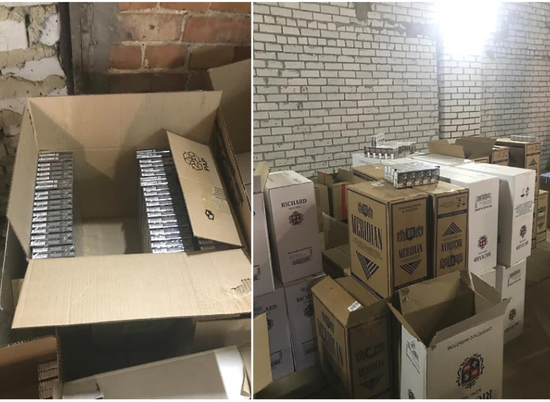 У камышинского бизнесмена изъяли 16 тысяч пачек контрафактных сигарет