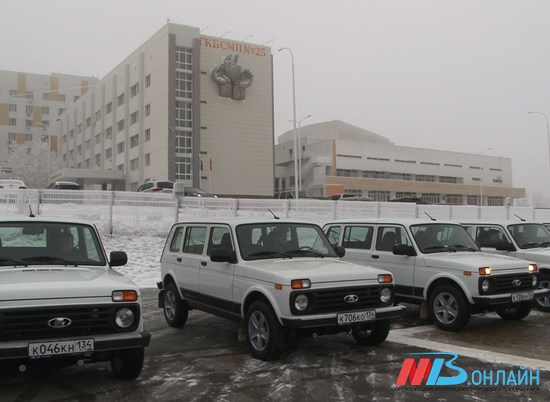 23 новых санитарных автомобиля получили больницы Волгоградской области