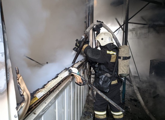 В Волгограде объявили полную ликвидацию последствий пожара на рынке